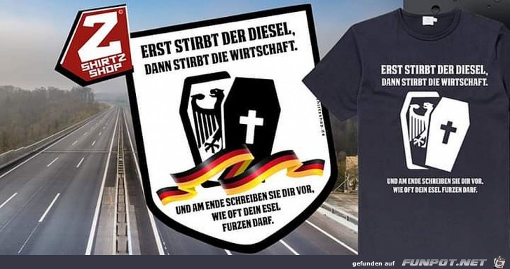 Erst stirbt der Diesel