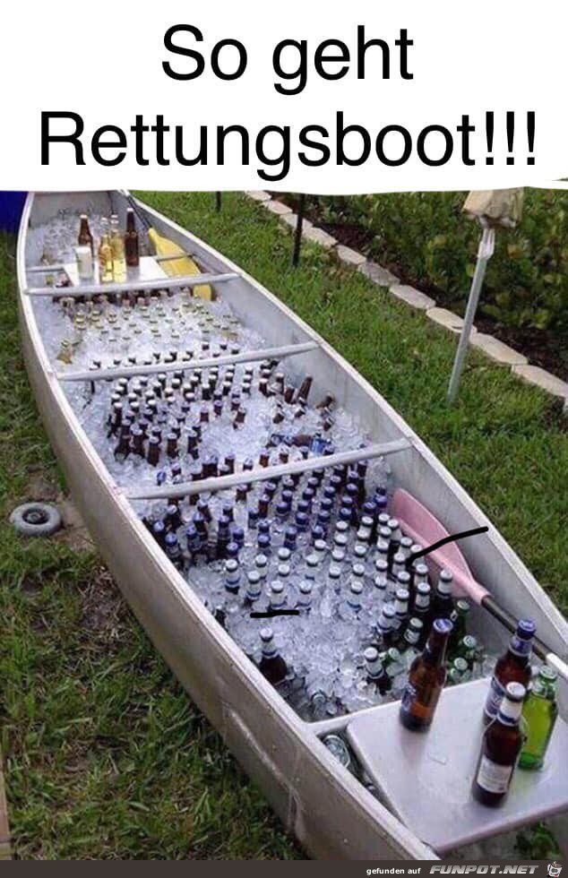 So geht Rettungsboot So geht Rettungsboot