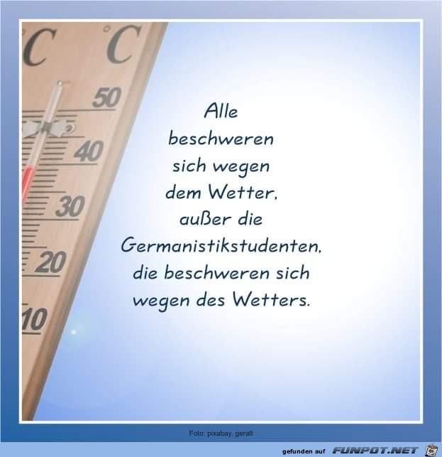 alle beschweren sich alle beschweren sich