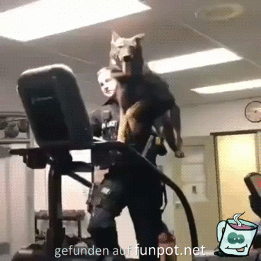 Fitneßlaufband für Polizeieinheit Fitneßlaufband für Polizeieinheit