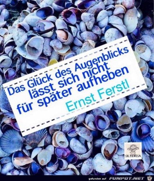 das glueck des Augenblicks