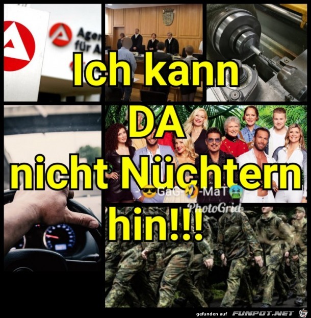 Ich kann da... Ich kann da...
