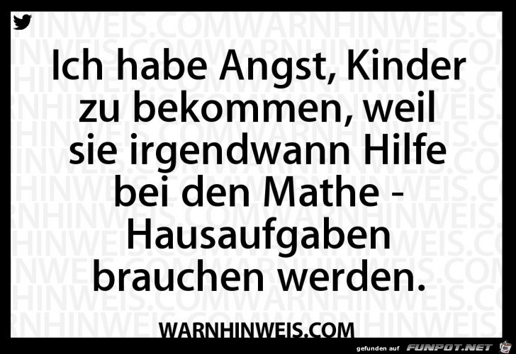 Ich habe Angst Ich habe Angst