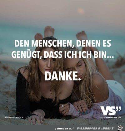 Ich bin wie ich bin Ich bin wie ich bin
