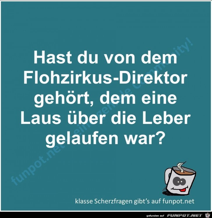 Scherzfrage Scherzfrage