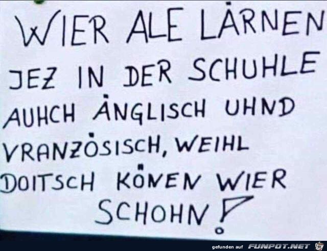 In der Schule lernen In der Schule lernen