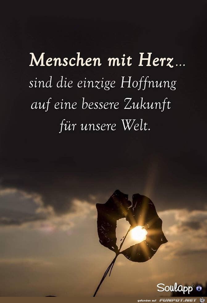 Menschen mit Herz