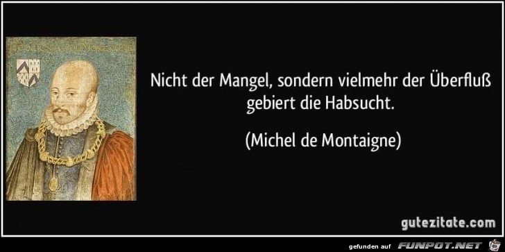 nicht der mangel nicht der mangel