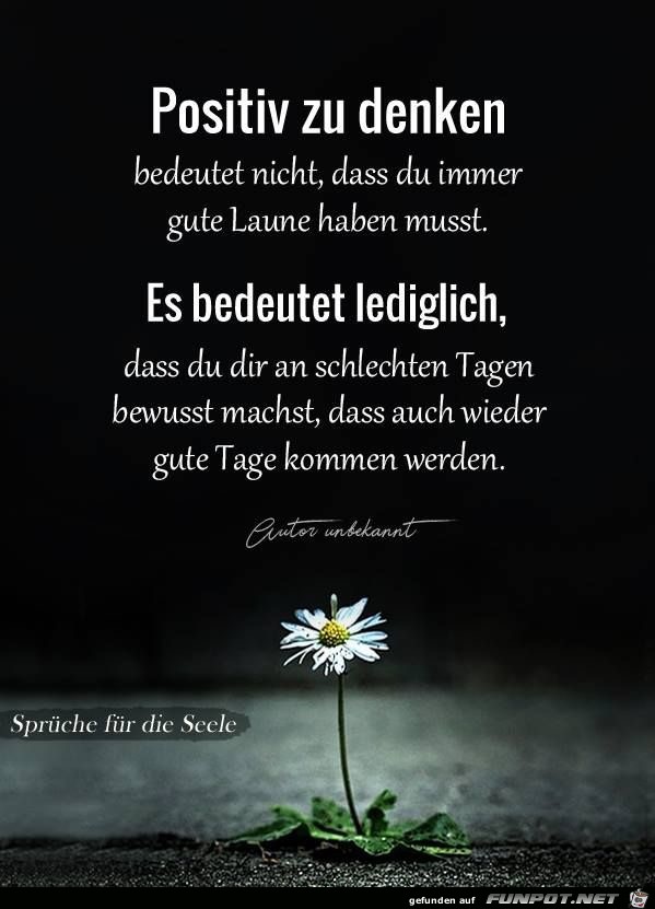 positiv zu denken positiv zu denken