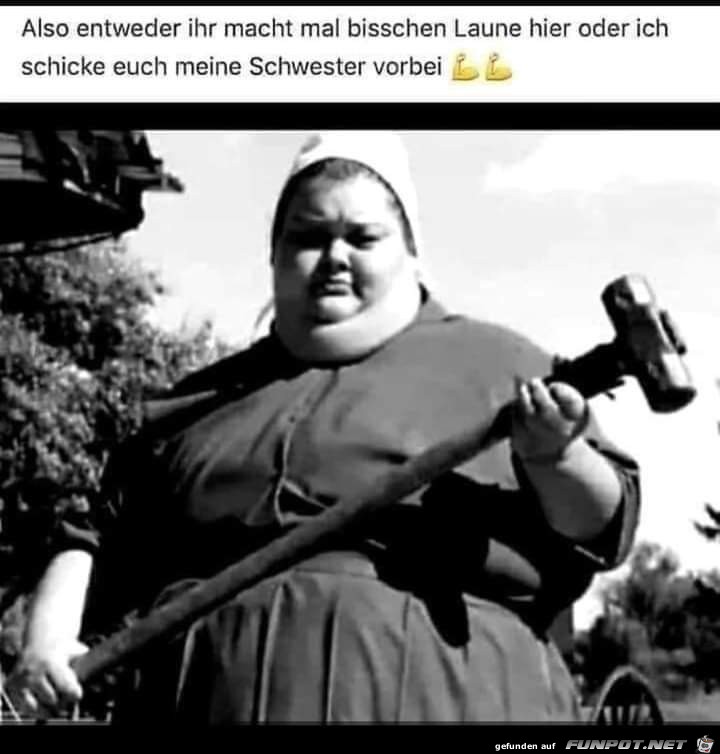 Dann lieber Laune machen Dann lieber Laune machen