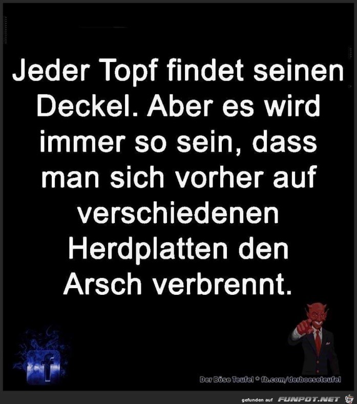 Jeder Topf