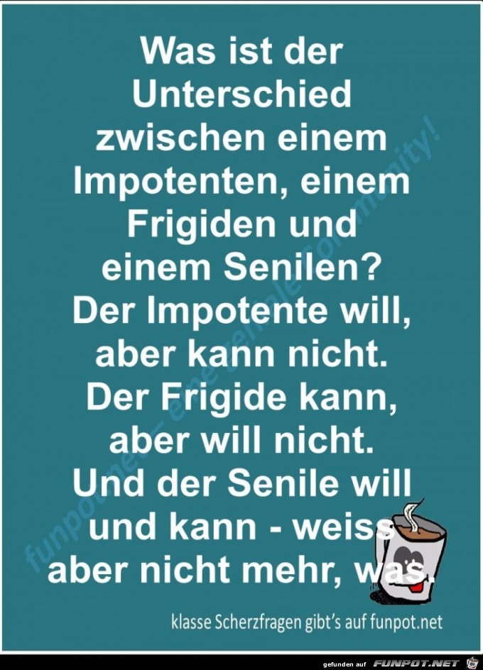 Scherzfrage Scherzfrage
