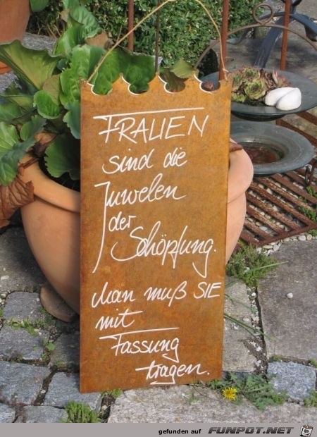 Frauen sind die Juwelen Frauen sind die Juwelen