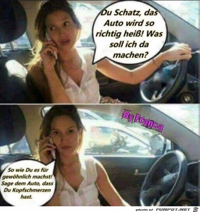 du schatz das auto