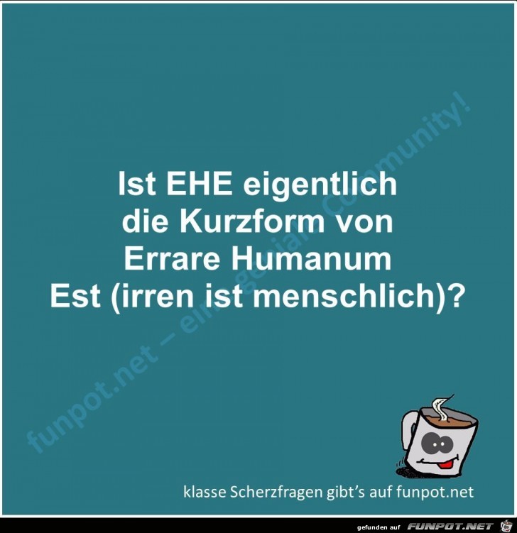 Scherzfrage Scherzfrage