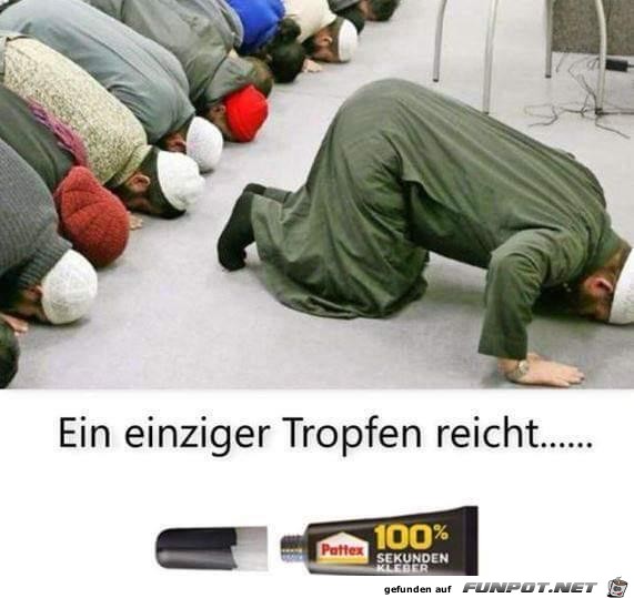 Nur ein Tropfen