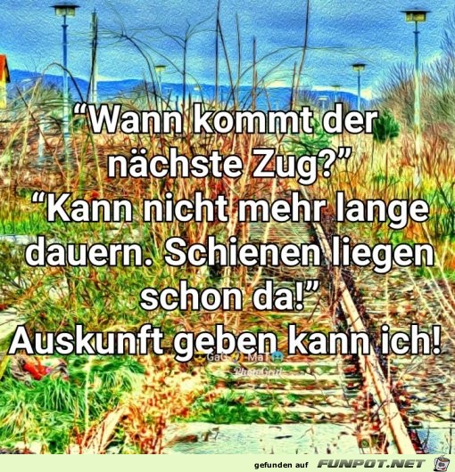 Die Bahn kommt