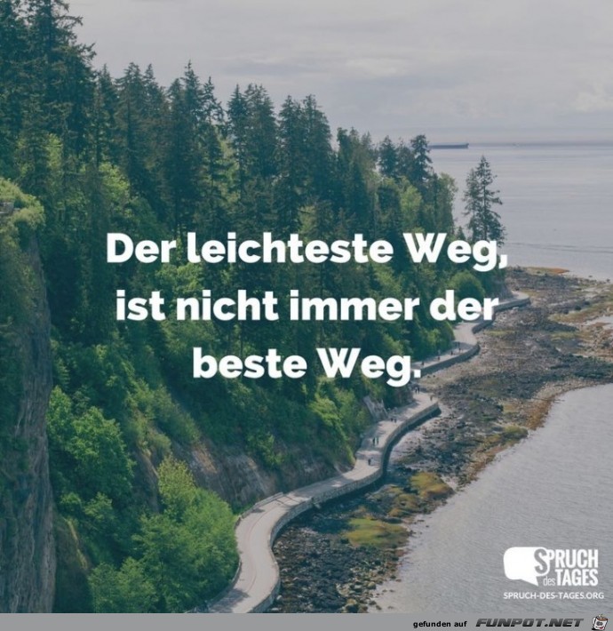 der leichteste weg der leichteste weg