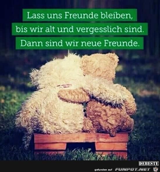 lass uns freunde bleiben