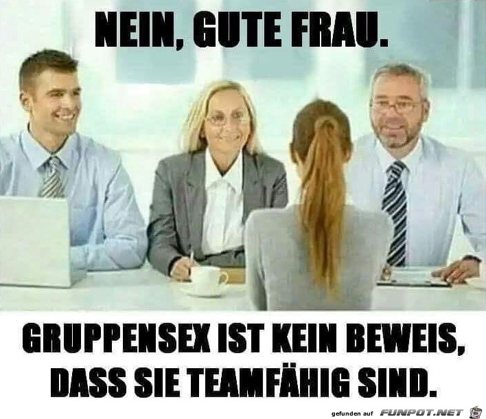 Nicht teamfhig