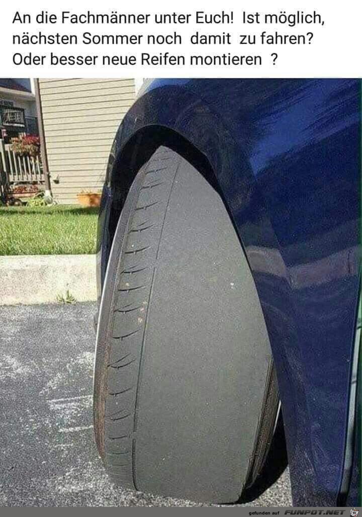 Neue Reifen ntig?