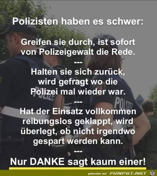 Polizisten Polizisten