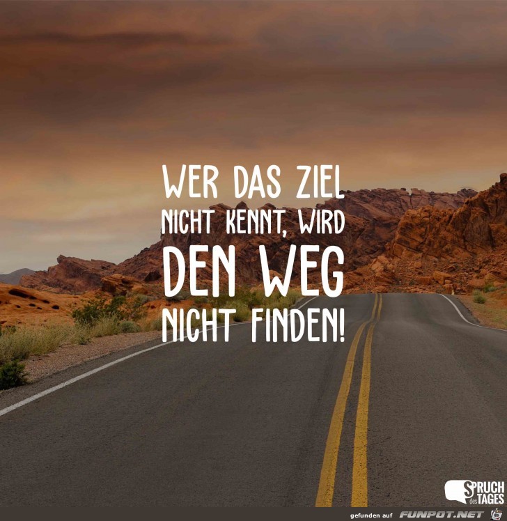 wer das ziel nicht kennt wer das ziel nicht kennt