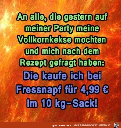 An alle... Vollkornkekse...