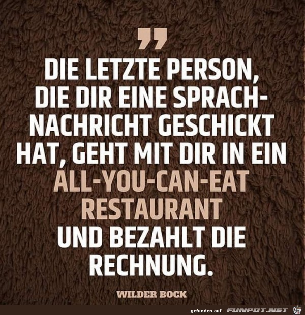 Einladung zum Essen