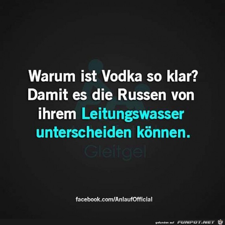 Klarer Vodka