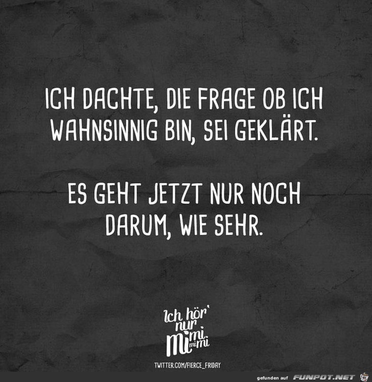 Wahnsinnig Wahnsinnig