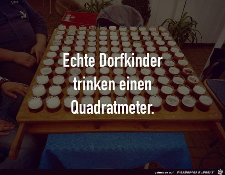 Echte Dorfkinder