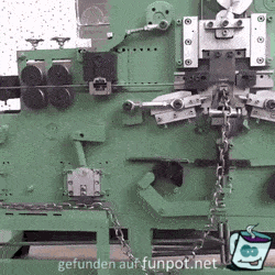 So werden Kettenglieder gebogen So werden Kettenglieder gebogen