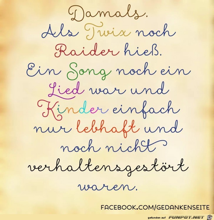 damals