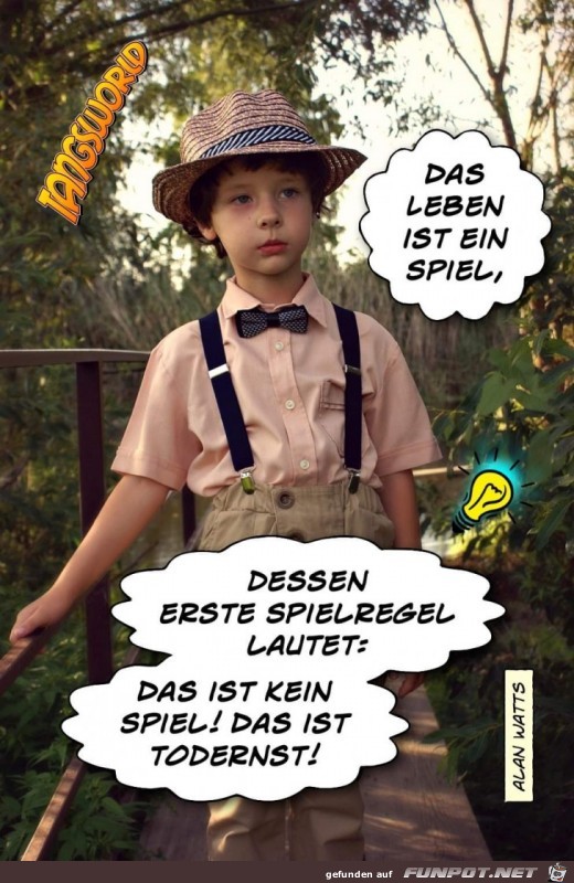 das leben ist ein Spiel