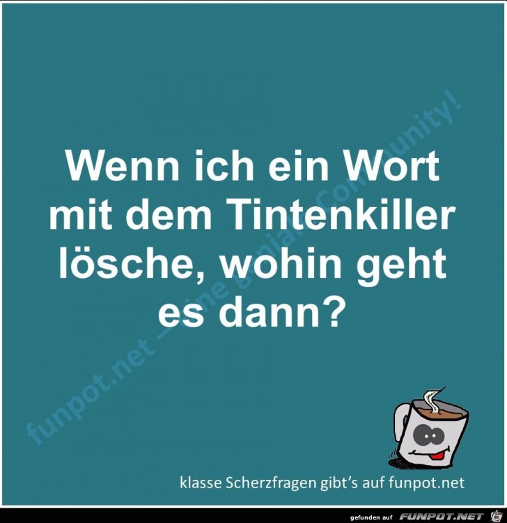 Scherzfrage Scherzfrage