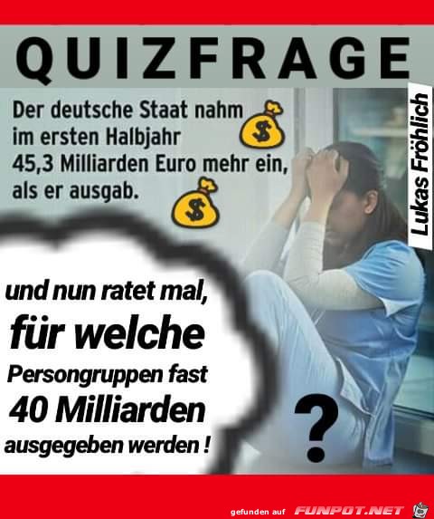 Quizfrage Quizfrage