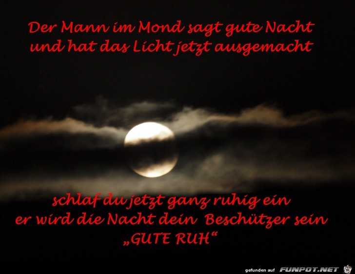 Gute Nacht