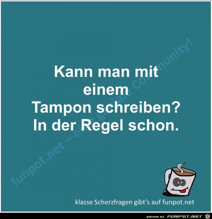 Scherzfrage Scherzfrage