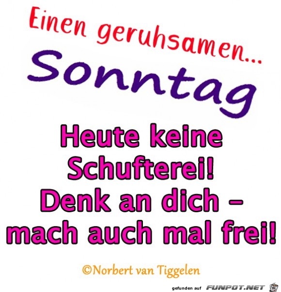 Sonntagsgruß 2019 Sonntagsgruß 2019