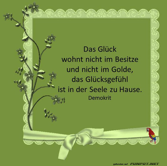 Das Glueck wohnt Das Glueck wohnt