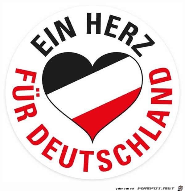 Aufkleber-Ein-Herz-fuer-Deutschland-s-w-r Aufkleber-Ein-Herz-fuer-Deutschland-s-w-r