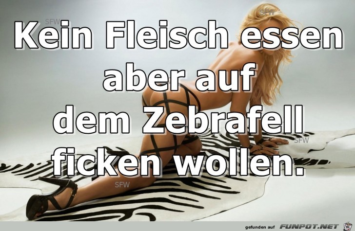Kein Fleisch essen Kein Fleisch essen