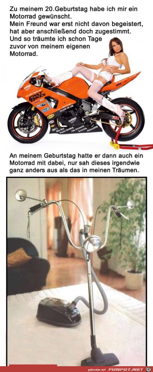 Motorrad fuer Frauen