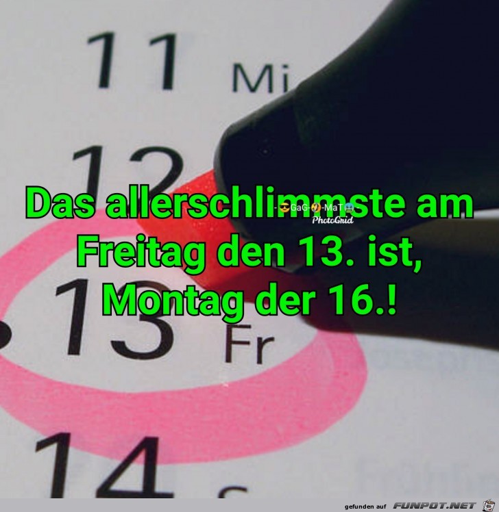 Montagdersechszehnte Montagdersechszehnte