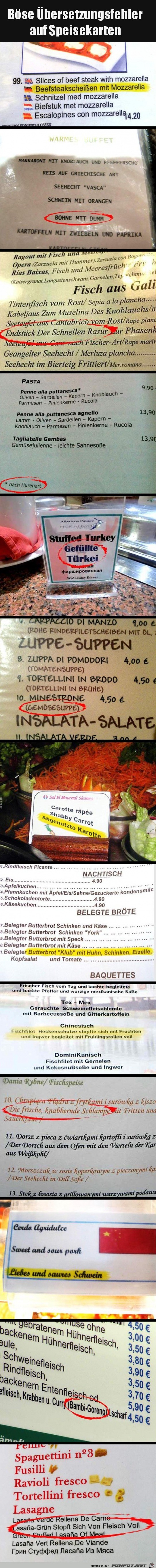 Fiese Übersetzungen Fiese Übersetzungen