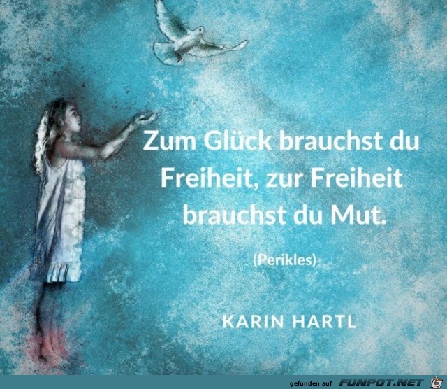 zum Glueck brauchst du