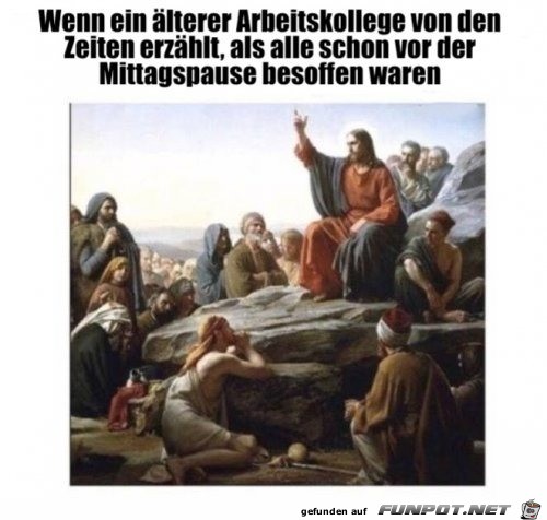Älterer Kollege Älterer Kollege