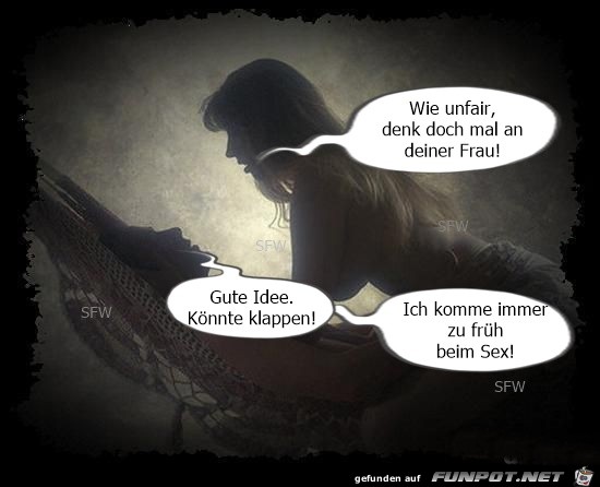 zu frueh beim Sex