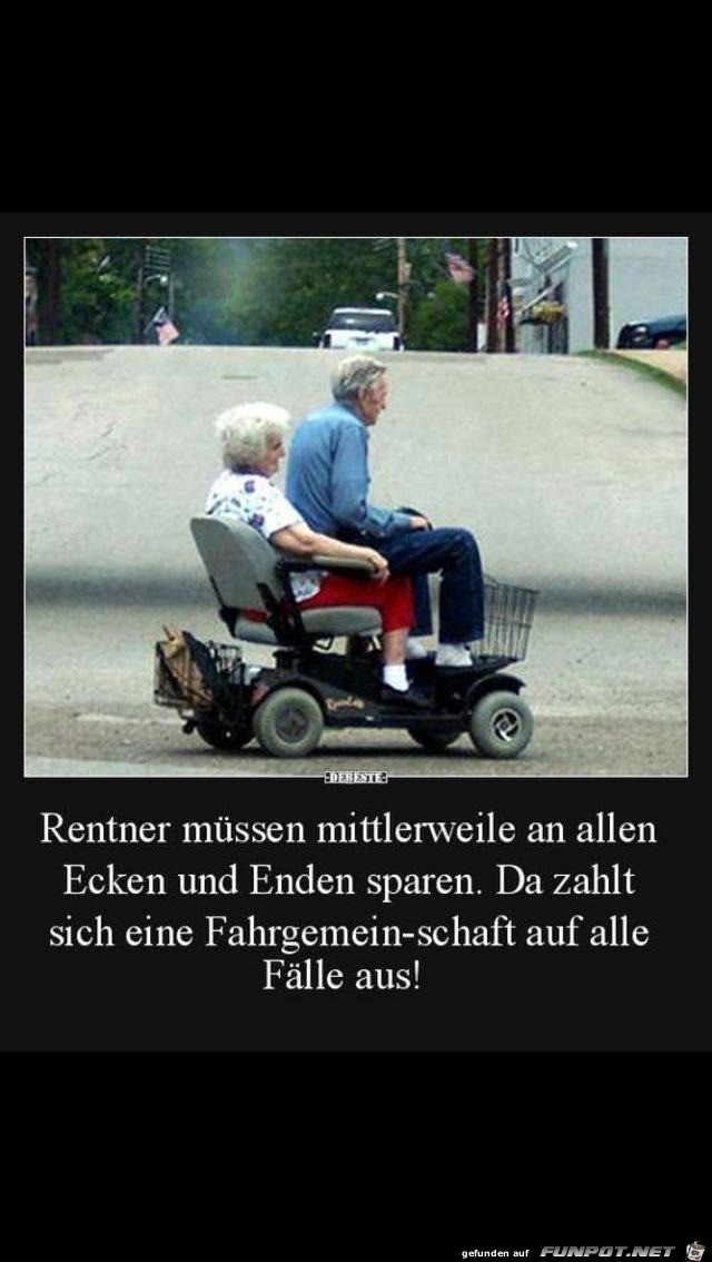 Fahrgemeinschaft fr Rentner